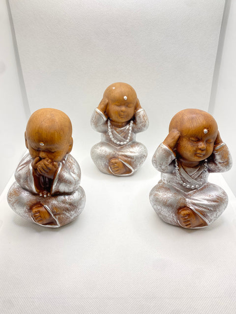 Triplette de Bouddha "les 3 sages"